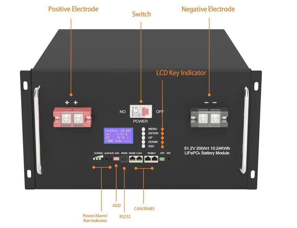 Customizable Household Commercial Battery System 51.2V 10kwh LiFePO4 Lithium Battery Cabinet Industrial Battery